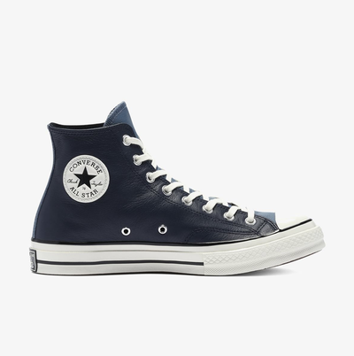 Кеды Converse Chuck Taylor 70 синие высокие кожаные