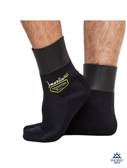Носки неопреновые 5мм Marlin WATERLOCK NYLON ECO р.44/45