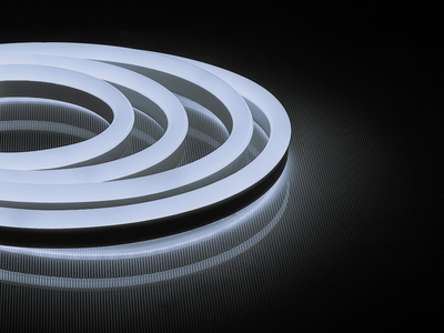 Cветодиодная лента " Холодный неон" 9.6Вт/м 50м IP67 220V