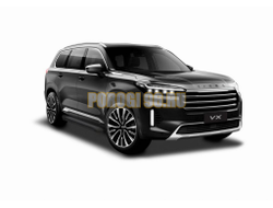 Порог-площадка "Black Start" F193ALB + комплект крепежа, RIVAL,Exeed VX 2021-2023