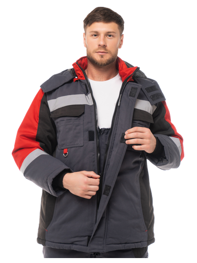 Костюм ФОРМУЛА ЗИМА с полукомбинезоном