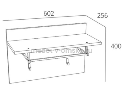 Вешалка Livorno (Ливорно) - 013.18-01