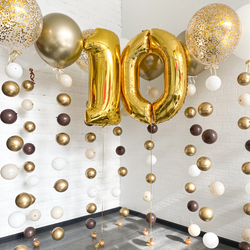 Шары цепочки с пузырями