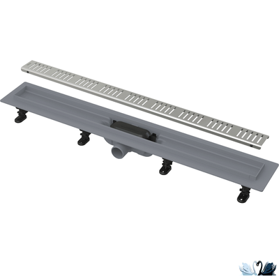Лоток для душа Alcadrain APZ10-950 Simple желоб в комплекте с решеткой