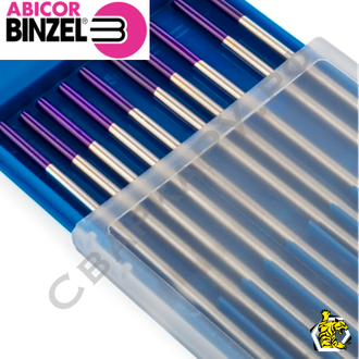 Вольфрамовый электрод Abicor Binzel E3 ф2.4мм универсальный фиолетовый