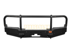 Передний силовой бампер серии Трофи на Land Rover Discovery II 1998-2004 (02.099.01)