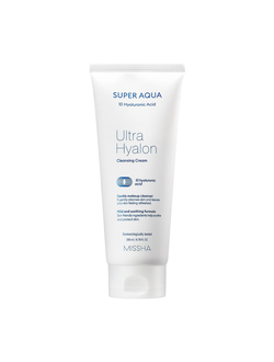 Очищающий крем с гиалуроновой кислотой Missha Super Aqua Ultra Hyalron Cleansing Cream (200 мл)