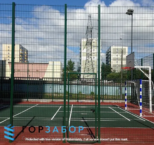 Установить 2D забор