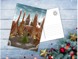 Жумагулова Ольга "Рождественские домики"