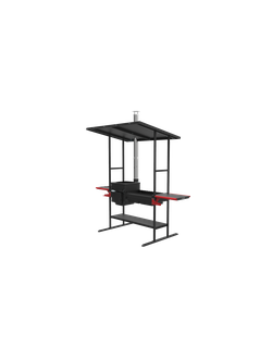 Печь-мангал Искандер-400 "Инклайн Эйр" NEW