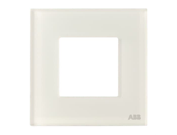 Рамка 1 пост, стекло белое - ABB - Zenit - N2271 CB - 2CLA227100N3001