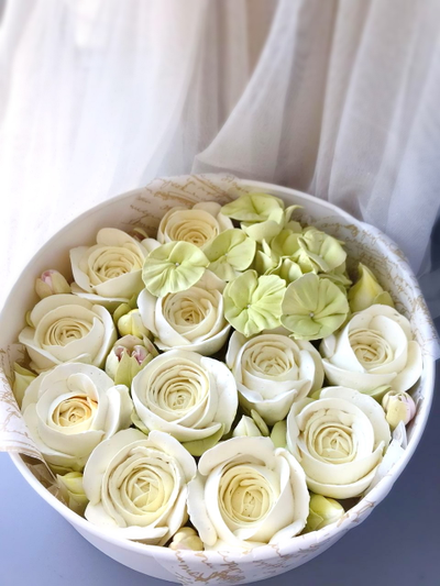 Свадебная композиция из зефира