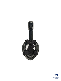 Маска полнолицевая Scuba Brothers Venom Black с креплен. д/камеры