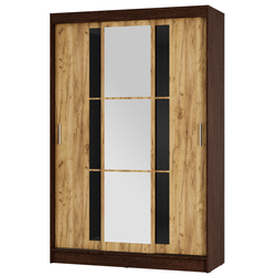 Денвер Шкаф-купе (1310*2000*500мм), венге/крафт