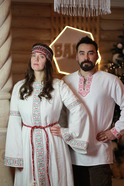 Рубашка Новгородка "Одал" и "Велес"