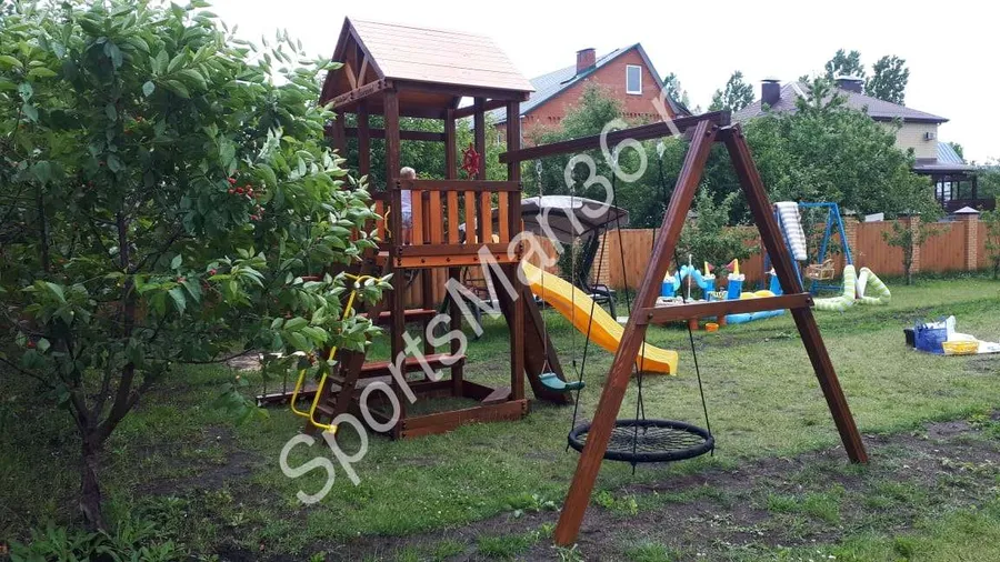 ИГРОВОЙ КОМПЛЕКС PERFETTO SPORT "RIMINI" (КАЧЕЛИ ОВАЛ)