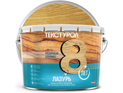 Антисептик лессирующий декоративный для дерева ТЕКСТУРОЛ Лазурь Дуб 10 л
