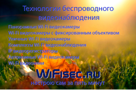 WiFi технологии
видеонаблюдения
с сервисом P2P
IP видеоняни