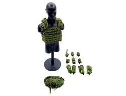 Бронежилет 6Б45 c подсумками (для коллекционных фигур 30 см) 1/6 (78078S) - Damtoys