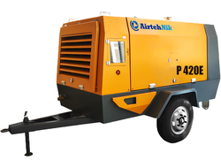 Дизельный винтовой одноступенчатый компрессор P 420E (8 бар)