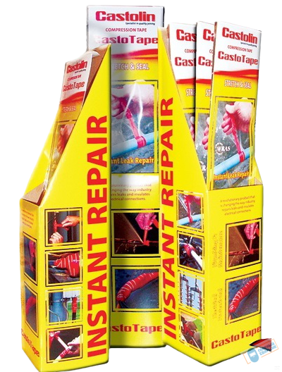 Компрессионная лента (мгновенный ремонт утечки) Castolin CastoTape