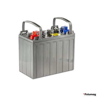 Тяговый WET аккумулятор Rutrike DT1275 (T1275) 12V100A/H C3