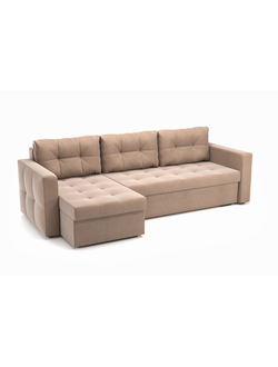 ГРЕЙС угловой диван ULTRA COCOA светло-коричневый (Софт)