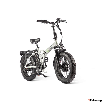 Электровелосипед Gelbert Saturn Dual PRO серый