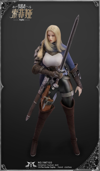 ПРЕДЗАКАЗ - Охотница София - Коллекционная фигурка 1/6 Hunter series Sophia (YMT103) - YMTOYS ?ЦЕНА: 25900 РУБ.?