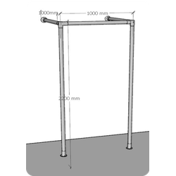 (ПСТП1700) Примерочная прямая "Joker"