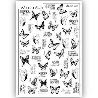 Слайдер-дизайн MilliArt Nails MAX-235
