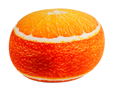 Декоративная подушка антистресс "Апельсин"