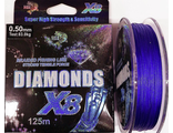 DIAMONDS 125m 8 жилок (цвет: синий)