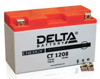 Аккумулятор Delta  CT 1208 (YT7B-BS, YT7B-4)