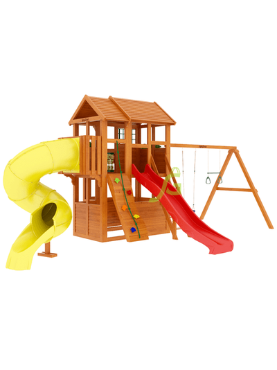 Детская площадка IgraGrad Клубный домик 3 с трубой