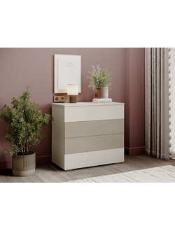 Атлантис Комод КМ-001 Кашемир / МДФ - матовая Флан GA-06