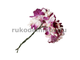 бумажные цветы "Хризантема с блестками", цвет-фиолетовый, 12 шт/уп