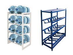 Стеллажи металлические для бутылей