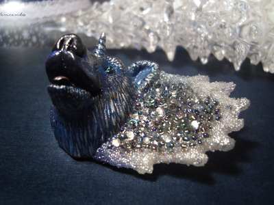 Волшебная брошь "Большая Медведица и звёзды"