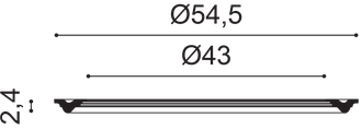 Розетка R66 - d54,5см