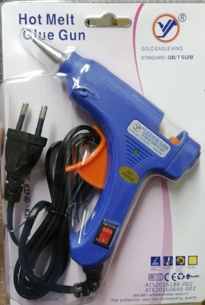 Клеевой пистолет 20 Вт, 7,7 мм экспортный вариант, гарантия 1 год