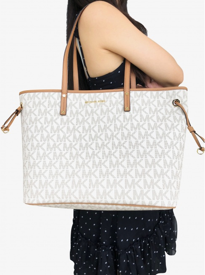 Сумка женская Michael Kors Jet Set Travel Large Vanilla