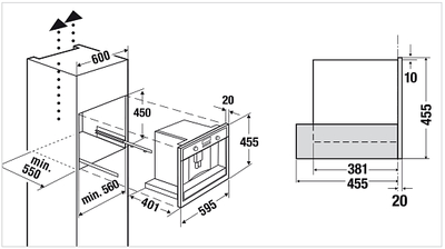 Встраиваемая кофемашина Kuppersbusch CKV 6550.0 S
