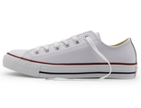 Кеды Converse Chuck Taylor All Star Leather Ox 132173 кожаные белые низкие