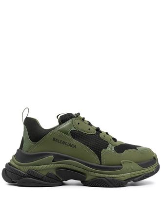 Кроссовки Balenciaga Triple S хаки в Сочи