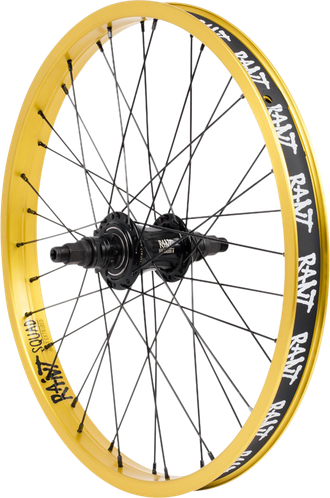 Купить колесо заднее Rant Moonwalker V2 20" (жёлтое) для BMX велосипедов в Иркутске