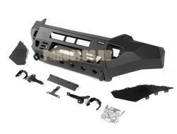 Бампер силовой передний AL (черный) для Toyota Land Cruiser 150 Prado (2017-...)