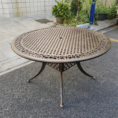 Обеденный комплект из литого алюминия Sardinia 6