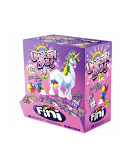 Карамель леденцовая Fini "Unicorn balls" (Яйца Единорога) кислые 5гр х 200шт