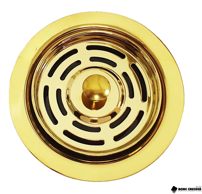 Фланец BoneCrusher в мойку в цвете "яркое золото" для BC910/ 910 Slim/ BC810/ ВС610